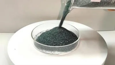 Hạt Mài Cacbua Silic Xanh processing